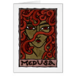 Medusa Greeting Card