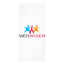 Medwiser Black Rack Card Template