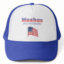Meehan for Congress Patriotic American Flag Trucker Hats