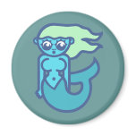 Meerjungfrau Seejungfrau mermaid magnets