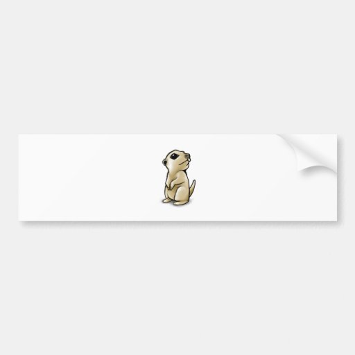 Meerkat Bumper Sticker
