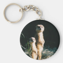 Meerkat Friends Keychain