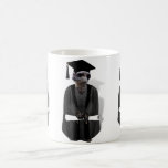 Meerkat Graduate W/Grey Gown & Black Sash Mug