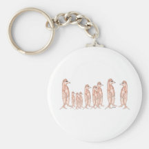 Meerkat Keychain