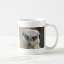 Meerkat Up Close Coffee Mugs