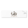 Meet Me In Wonderland (Mad Hatter Running) Bumper Sticker