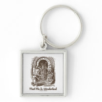 Meet Me In Wonderland Queen Alice Frog Doorway Key Chain