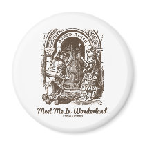 Meet Me In Wonderland Queen Alice Frog Doorway Fridge Magnets