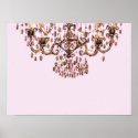 Meet Me Under The Chandelier ~ Print / Poster