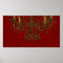 Meet Me Under The Chandelier ~ Print / Poster