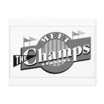 Meet The Champs Post Cards