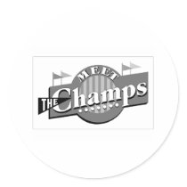 Meet The Champs Stickers