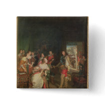 Meeting Between Louis II  de Bourbon Pin