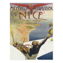 Meeting d'Aviation Nice Post Cards