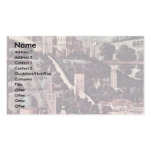 Meeting Of The Betrothed And The Beginning Business Card Template