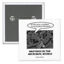 Meetings In The Microbial World (Quorum Sensing) Buttons