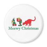 Meewy Christmas magnets