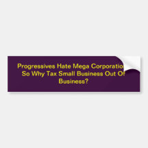 Mega Corperations Bumper Stickers