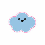 Mega Kawaii Cloud Drizzle Ornament photo sculptures
