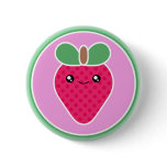 Mega Kawaii Sweet Strawberry buttons