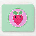 Mega Kawaii Sweet Strawberry mousepads