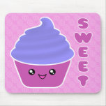 Mega Sweet Kawaii Cupcake Mousepad