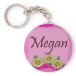 Megan Daisy Keychain