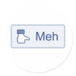 Meh - Facebook stickers