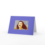 Meher Moon Greeting Card