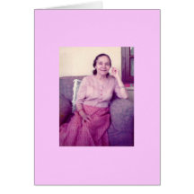 Mehera, 1976 greeting card