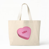 MehHeart Canvas Bags