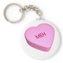 MehHeart Key Chain