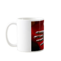 Mehndi henna hand coffee mugs