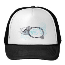 mehndi mesh hat