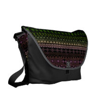 mehndi rainbow pattern commuter bags