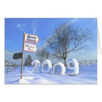 Meilleurs voeux pour 2009 cards