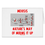 Meiosis Nature's Way Of Mixing It Up Card