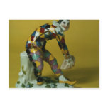 Meissen figure of Harlequin, c.1750 postcards