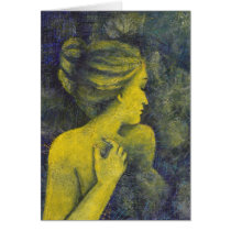 Melancholy Greeting Card