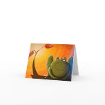 Melancholy Frog Note Cards