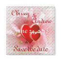 MELANIA Wedding Coordinate Save the Date Magnet