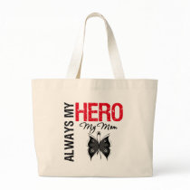 Melanoma Always My Hero My Mum Tote Bag