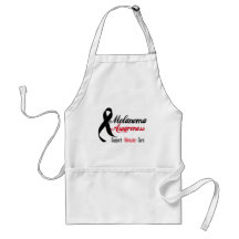 Melanoma Awareness Ribbon Aprons