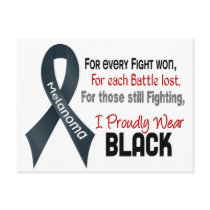 Melanoma For Every…..I Proudly Wear Black 1