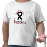 Melanoma I Support My Dad Tee Shirt