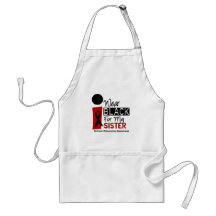 Melanoma I Wear Black For My Sister 9 Aprons