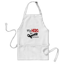 Melanoma Skin Cancer MY HERO MY COUSIN 42 Aprons