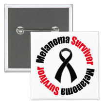Melanoma Survivor Ribbon Pins