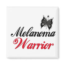 Melanoma Warrior Fridge Magnet