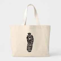 melanoma we walk for a cure bags